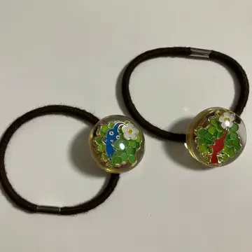 PIKMIN 피크민 머리끈 빨강 파랑