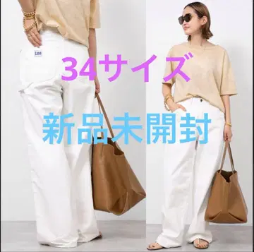 두지엠 클라세 Lee painter 데님 화이트 34 새상품