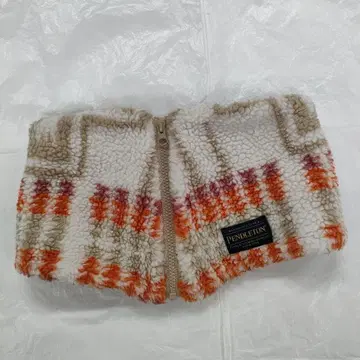 펜들턴 자카드 보아 넥워머