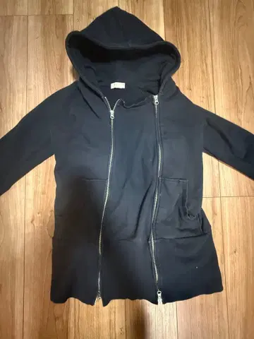 디자이너 구제 의류 더블 지퍼 레어