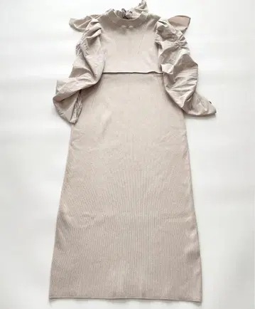 [ 새상품급 ] CELFORD 셀포드 백리본 니트 원피스 36