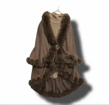 인조 모피 워셔블 모카 브라운