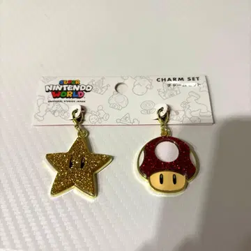 USJ 슈퍼 닌텐도 월드 버섯 & 스타 참 세트