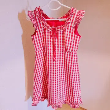 [레어품] MILK 비바 깅엄 Dress 원피스