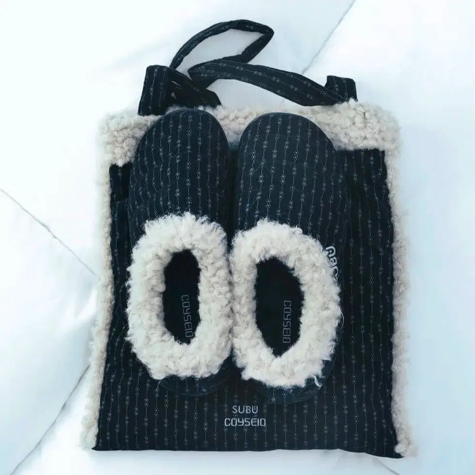 0 SUBU COYSEIO FLUFF CHECK PADDING SHOES COYSEIO | 코이세이오