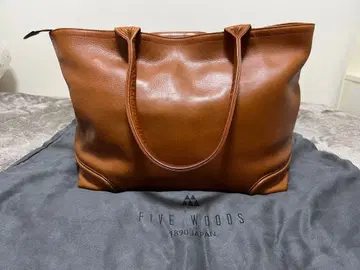 파이브우즈/WEEKEND TOTE/브라운