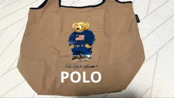 폴로베어 에코백 포켓터블 베이지 POLO