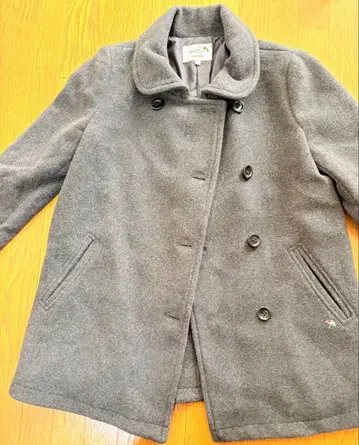 아놀드 파머 울 더블 브레스트 그레이 코트