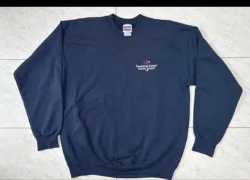 새상품급 90s 빈티지 Hanes 헤비웨이트 맨투맨 기업 로고