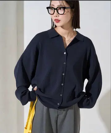 프릭스스토어 한정판 전개 스키퍼 폴로 니트 가디건