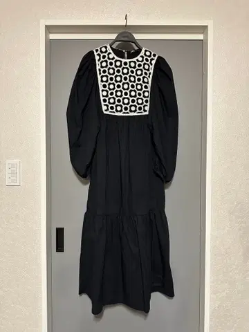 ZARA 자라 자수 롱 원피스