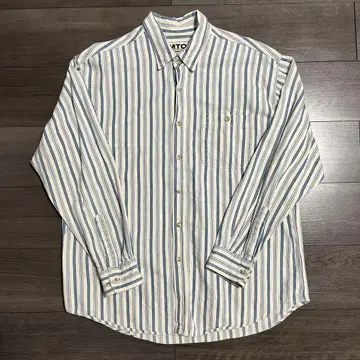 90s 빈티지 MTO 스트라이프 셔츠