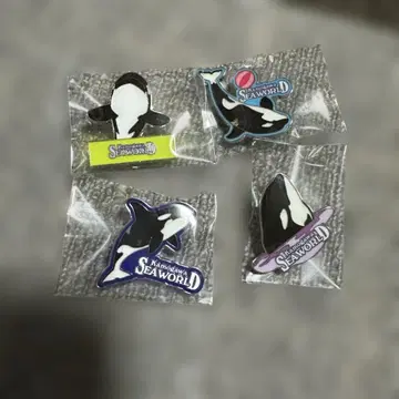 카모가와 씨월드 범고래 핀 배지