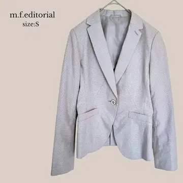 m.f.editorial 테일러드 자켓 포멀 오피스 그레이