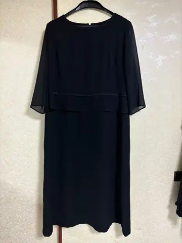 포멀 원피스 장례식 예복 상복 블랙