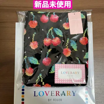 [ 미사용 새상품 ] FEILER 러브러리 체리 도트 숄더백 블랙