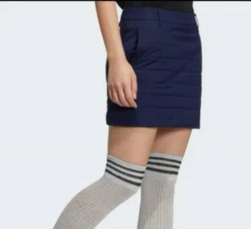 택 포함 adidas 아디다스 골프 충전솜 스커트 L 네이비
