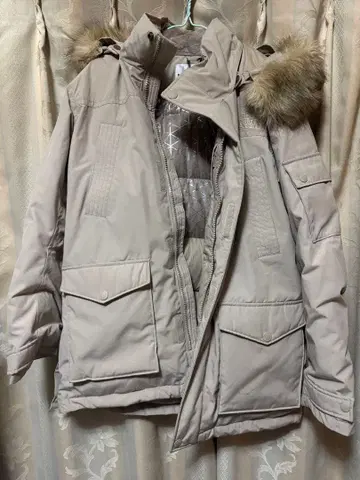 THE NORTH FACE 다운 자켓 베이지