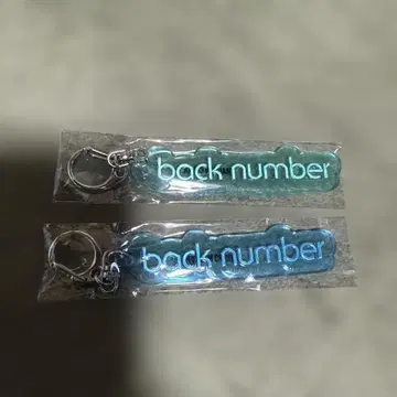 백 넘버 팝업 스토어 키링