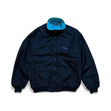 컨디션 최상 USA 80s 파타고니아 쉘드 신틸라 블랙 터콰이즈