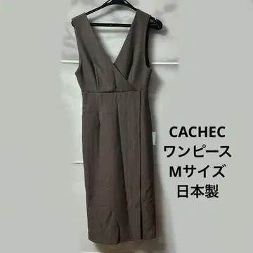 CACHEC 원피스 점퍼 타이트 스커트