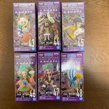 원피스 월드 컬렉션 대해적백경 8종 총 6가지