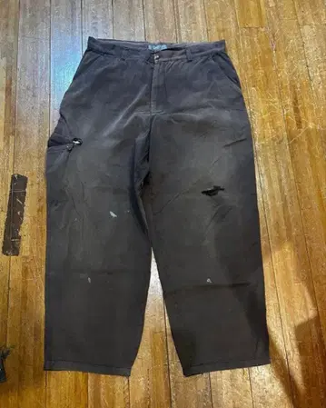 오니 페이드 워크 팬츠 슬랙스 배기 팬츠