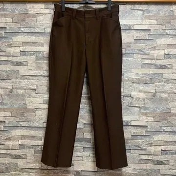 Wrangler 슬랙스 MADE IN USA 탈론 지퍼 브라운