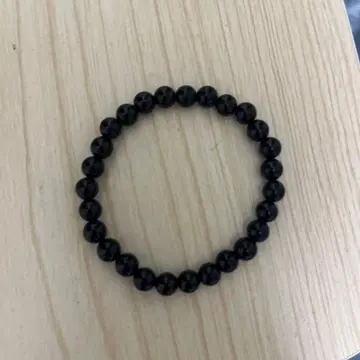 블랙 염주 팔찌