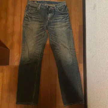 Lee 스트레이트 데님 블루