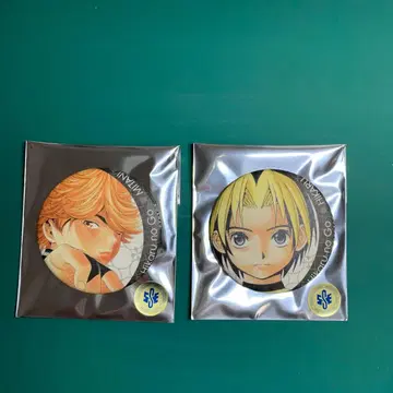 히카루의 바둑 원화전 복권 캔 배지 신도 히카루 미타니 유키