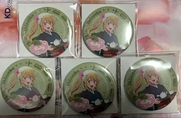 [최애의 아이] 47도도부현 중부지역 시즈오카 루비 캔뱃지 5개