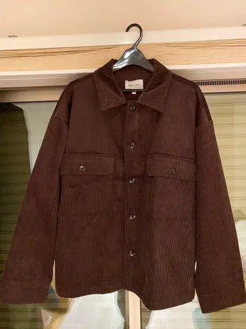 브라운 코듀로이 자켓