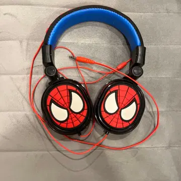 USJ 스파이더맨 헤드폰 헤드폰 이어폰