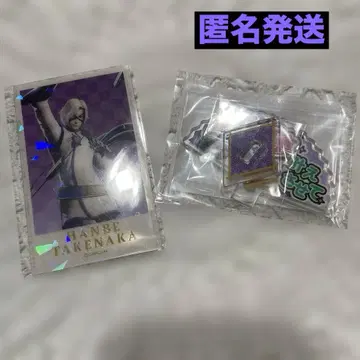 전국 BASARA 타케나카 한베에 아크릴 스탠드 폴라로이드 2점