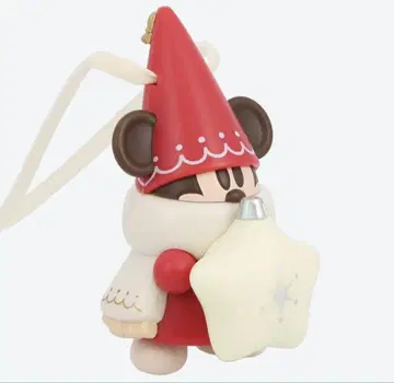 디즈니 크리스마스 2025 릴린린 캡슐 토이 빨간색