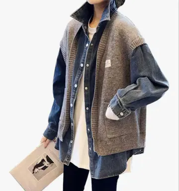 [ 새상품급 ] JINZUOMA 데님 자켓