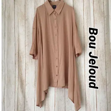 [ 미사용 ] Bou Jeloud 베이지 블라우스