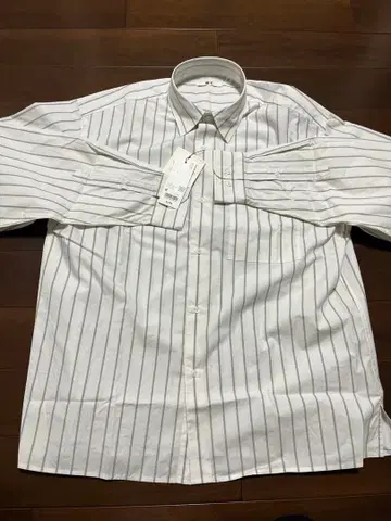 브로드 오버사이즈 셔츠/스트라이프 UNIQLO C CTHY