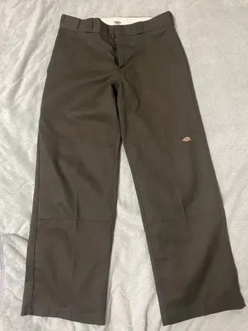 Dickies 더블니 팬츠 브라운