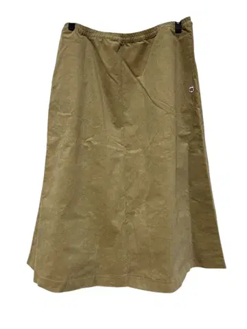 빅 사이즈 맥레거 코듀로이 사다리꼴 스커트