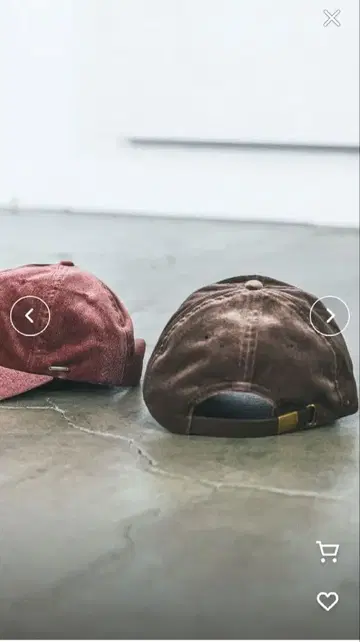 라코레 완판템 벨로아 캡 브라운