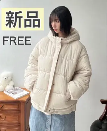 새상품 AS KNOW AS plus 볼륨 충전솜 에코 다운 자켓