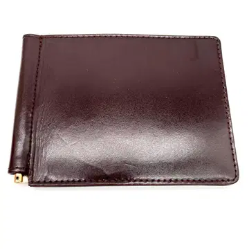 [ 새상품급 ] GLENROYAL 머니클립 가죽 천연 가죽 브라운 브라운