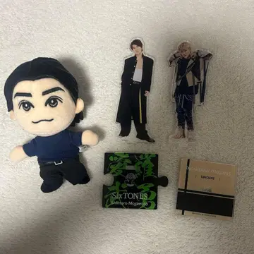 SixTONES 모리모토 신타로 아크릴 스탠드 봉제 인형