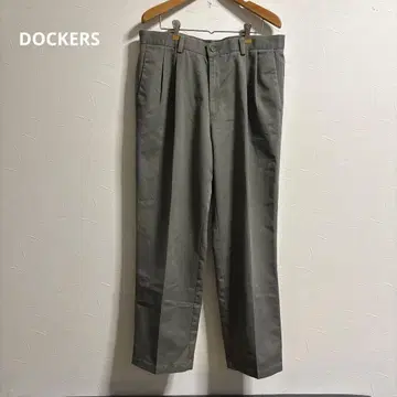 인기 DOCKERS 투 턱 치노