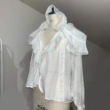 keisuke kanda 마리아 후드 블라우스