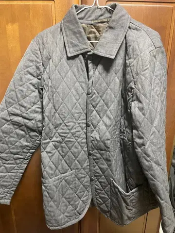 유나이티드 애로우즈 그레이 퀼팅 자켓 남성용