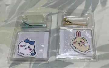 치이카와 (먼작귀) 고를 수 있는 헤어 클립 아크릴 하치와레, 토끼 세트