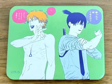 체인소 맨 덴지&아키 캔뱃지 중국 상하이 점프샵 한정판